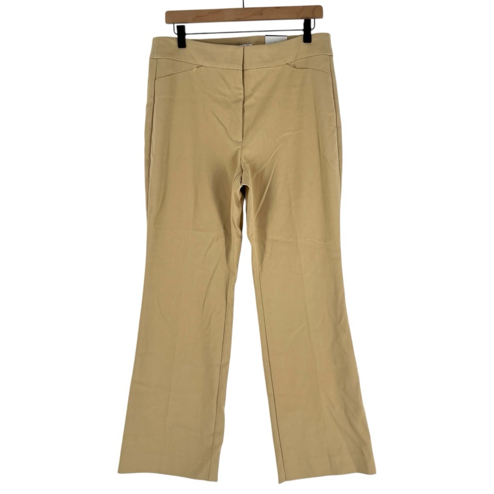 WHBM Seasonless Slim Boot Stretch Trousers in Irish Cream NWT Size‎ 12 Short